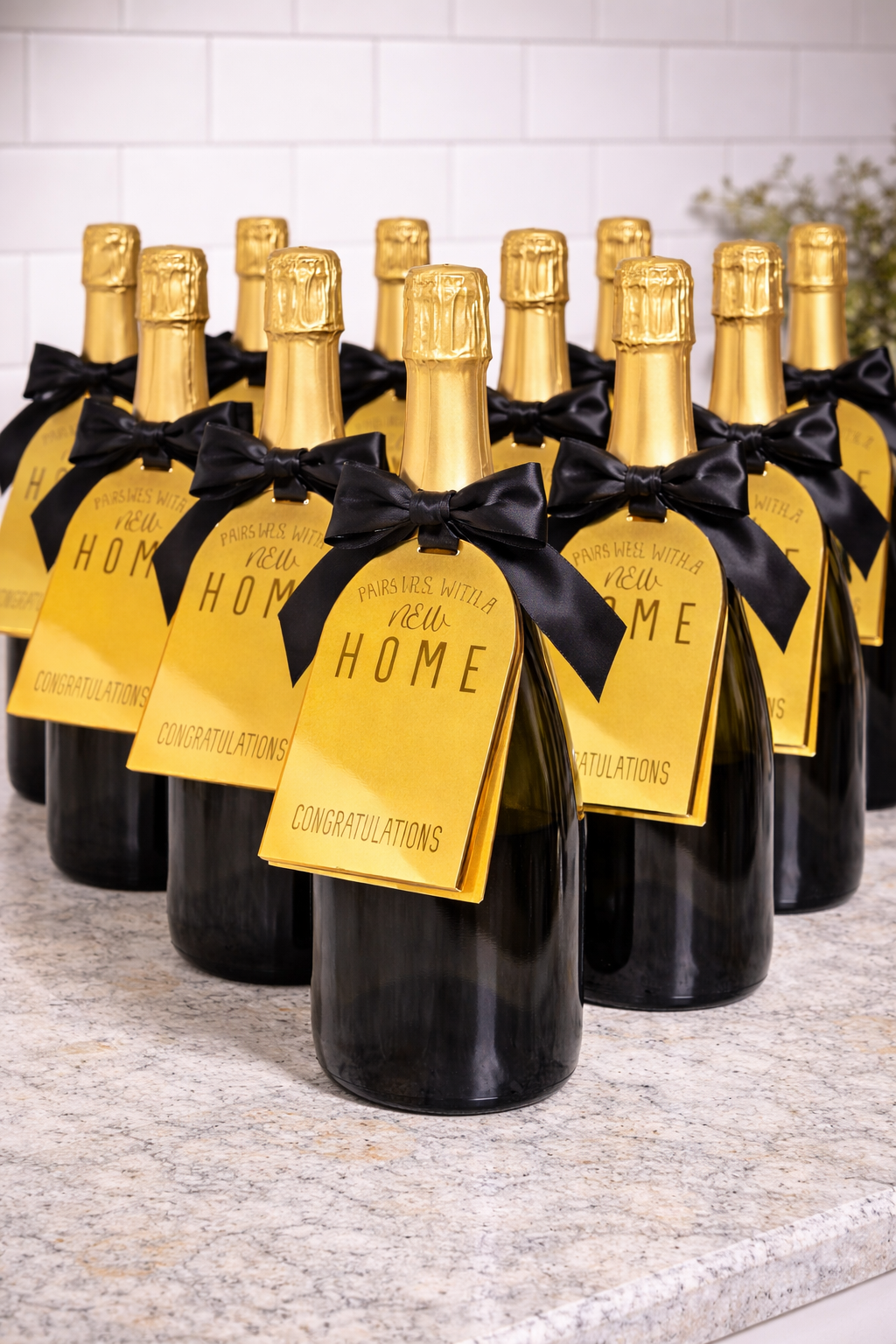 Champagne | Wine bottle Tags